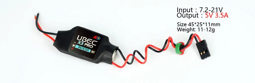 AEORC BEC UBEC Pro(3,3 V 3.5A/5 V 3.5A/5 V 5A/6 V 3.5A/7,2 V 3A/7,2 V 4.5A/9 V 3A/9 V 4.5A/12 V 3A /12 в 4,5 а) для RC - Цвет: AEBC610