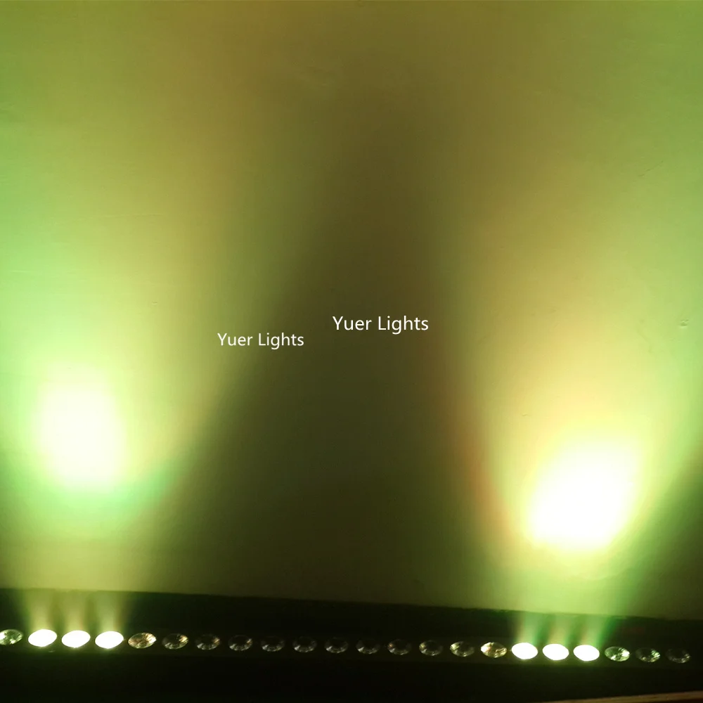 Светодиодный настенный светильник RGB 3 в 1 4 шт./лот 24x3 Вт смешивание цветов DMX