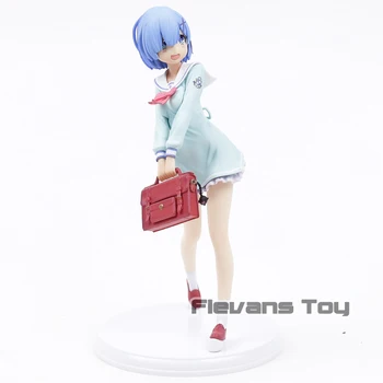 

Re:ZERO Starting Life in Another World Rem High School Uniform Ver. PVC Figure Collectible Model Toy