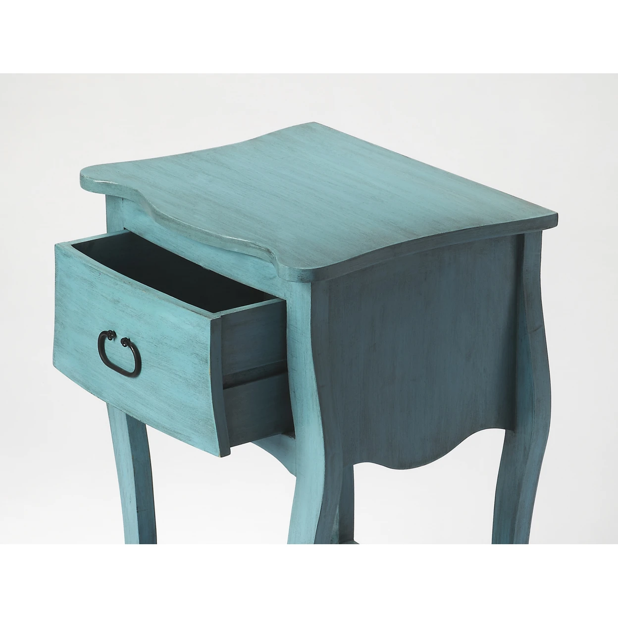 Butler Rochelle Distressed Blue Nightstand (1)