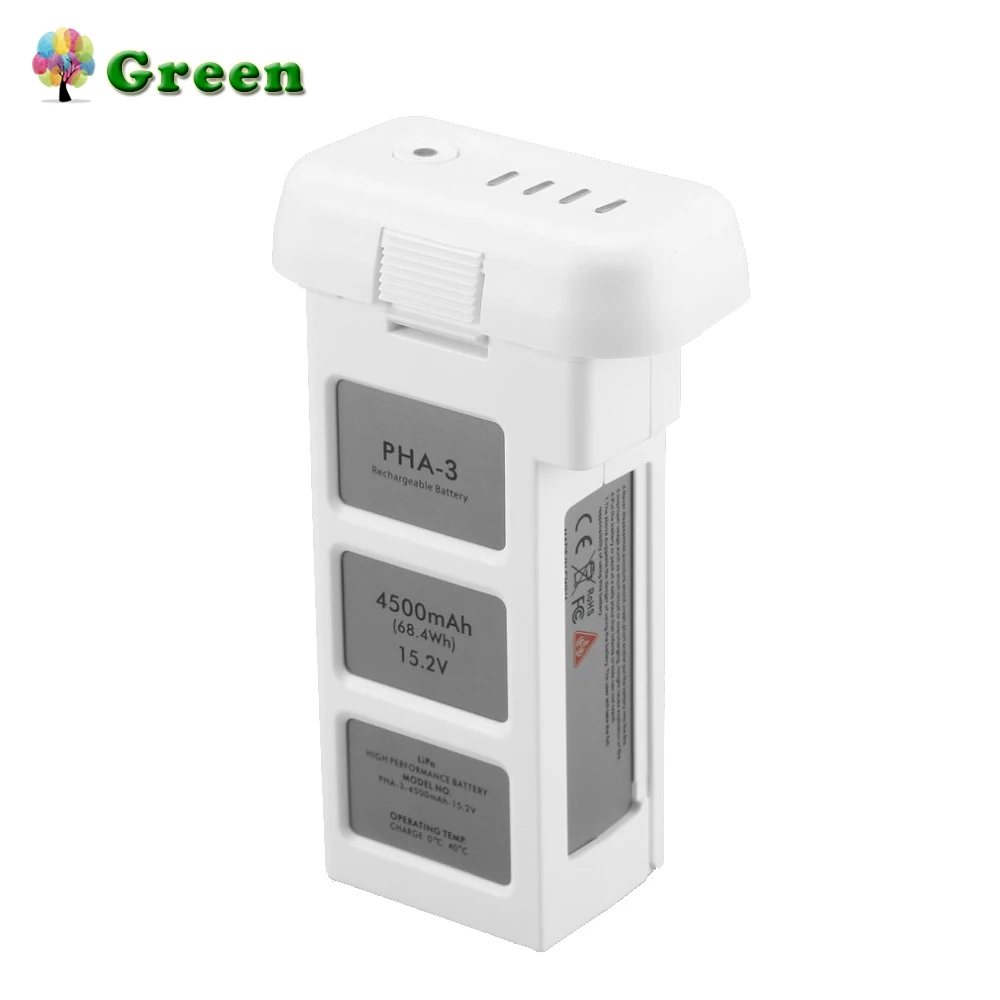 

4500mAh 15.2V 4S Intelligent Flight LiPo Battery with Safe Bag for DJI Phantom 3 SE Professional Advanced Standard RC Drone