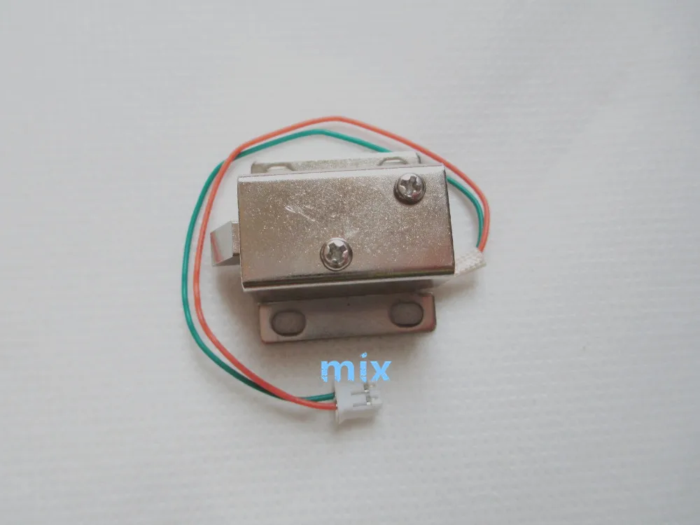 

Fixmee DC 12V Cabinet Door Electric Lock Assembly Latch Solenoid for Drawer locker lock systems