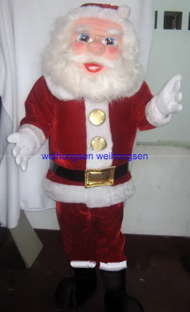 Ходовой товар eva материал шлем Санта Клаус талисман костюм мультфильм одежда Рождество Хэллоуин День рождения Косплей 658 - Цвет: picture color 1