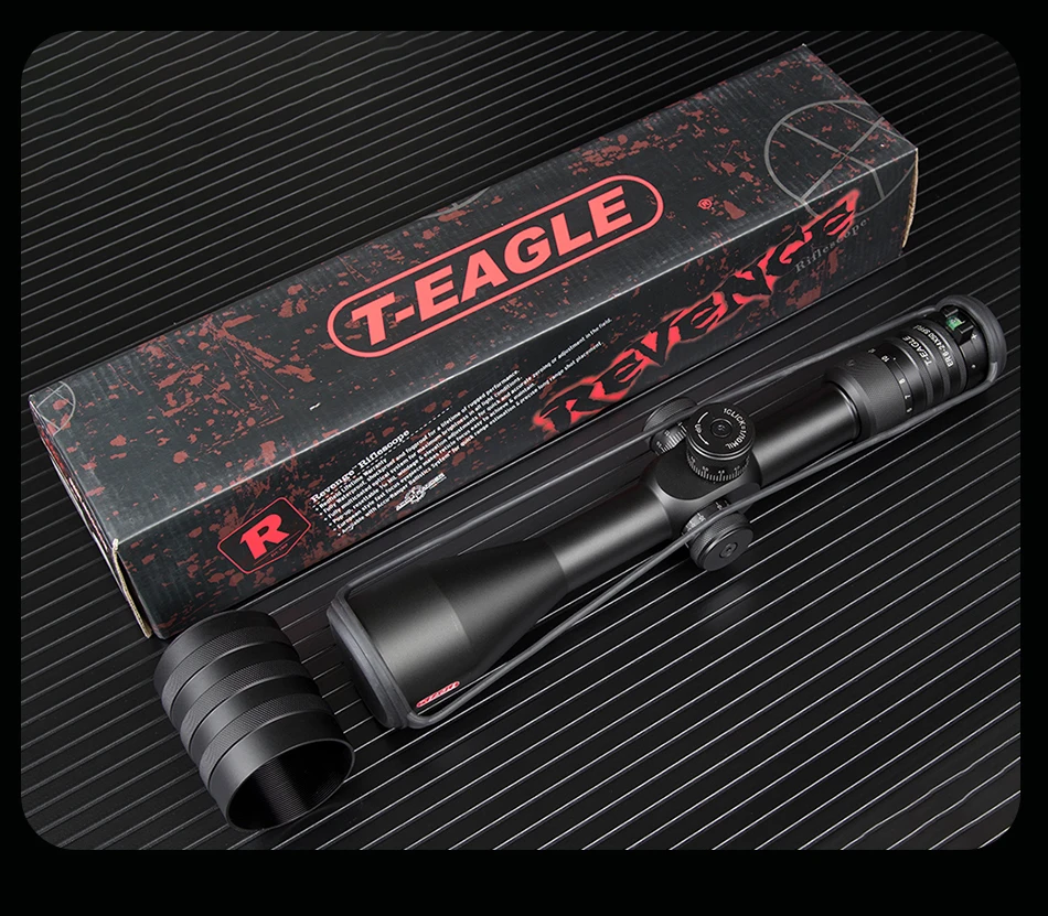 T-Eagle SFFLE 6-24x50 Riflescope охотничий оптический прицел уровень прицелы боковой фокусировки прицел снайперской винтовки дальние прицелы