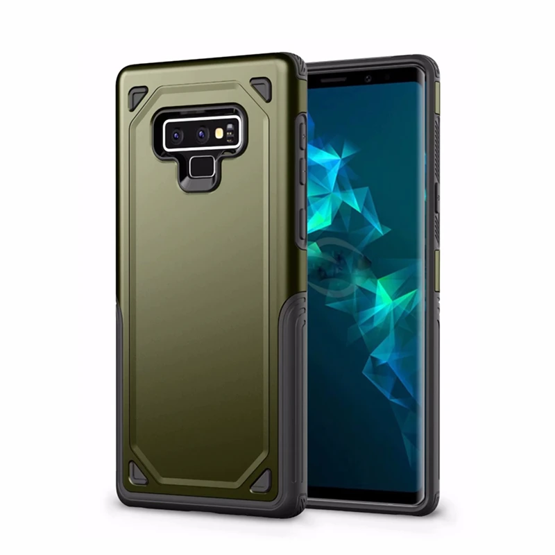 Ударопрочный Прочный чехол в стиле милитари для Samsung Galaxy Note 9 8 Гибридный Тонкий