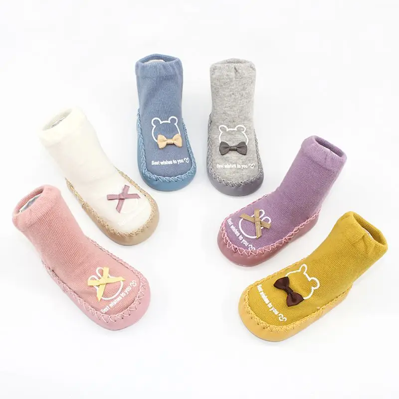Newborn Spring Autumn Winter Infant Funny Socks Anti Slip Baby Boy Socks With Rubber Soles Baby Girl Cute Socks 6 Colors Newborn Spring Autumn Winter Infant Funny Socks Anti Slip Baby Boy Socks With Rubber Soles Baby Girl Cute Socks 6 Colors