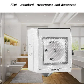 

Timethinker Ewelink Wifi Socket IP55 Waterproof Smart Timer Outlet US EU UK Plug for Alexa Google Home Wireless Remote Control