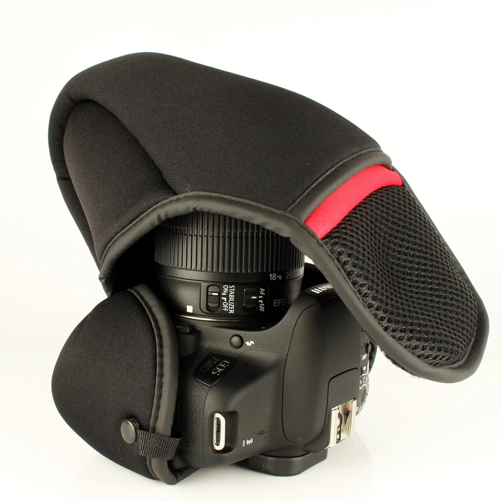 Мягкий чехол wennew для камеры Canon EOS M50 M6 M5 M3 M2 M 200D 1200D 1300D 15 45 18 55 мм|Сумки
