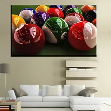 Xdr682 огромная современная мода американский бильярд снукер HD фотография искусство холст живопись плакат Настенная картина гостиная дом De