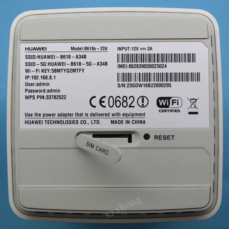 Разблокированный huawei 4G LTE маршрутизатор B618 B618s 22d 300 Мбит/с мобильный wi fi роутер с