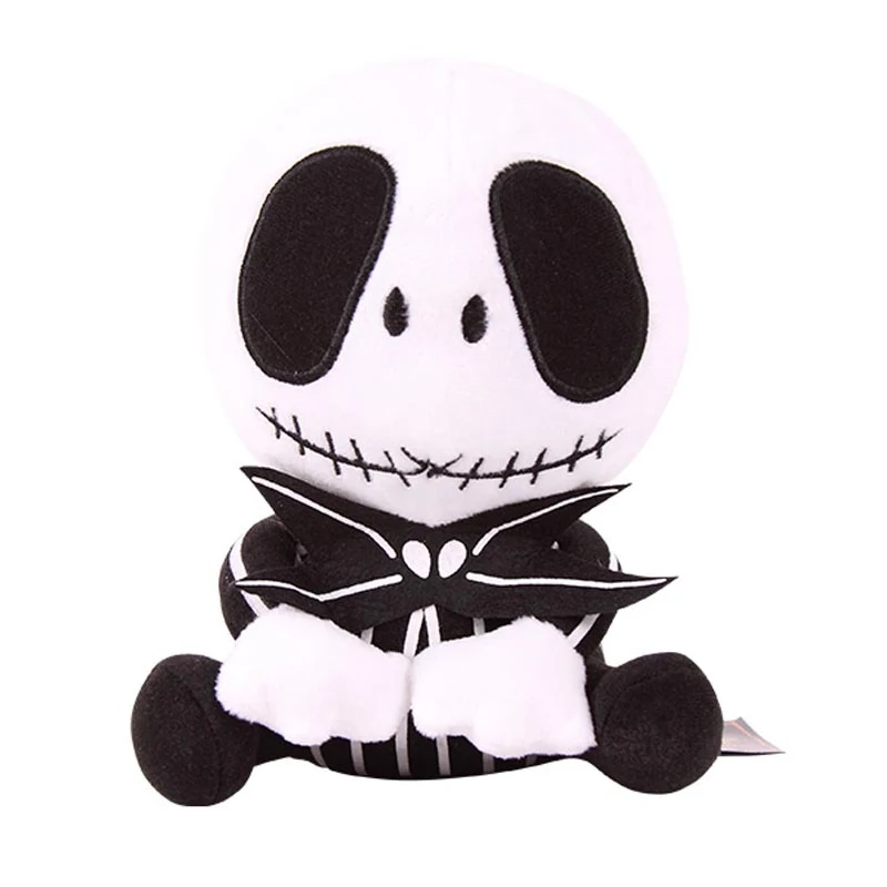 

High Quality Nightmare Before Christmas Jack Skellington Toys 20cm Height Plush Doll Action Figures Toy Cute Gift