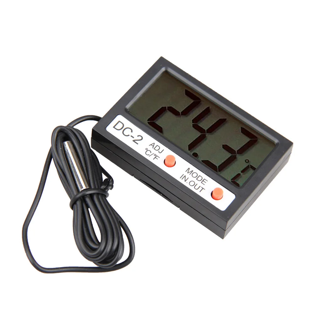 

Indoor Outdoor Mini 2.1inch LCD Digital Thermometer Temperature sensor Meter thermometre weather station meteo