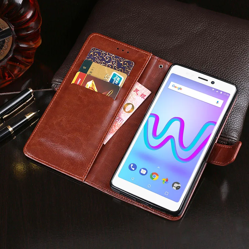 Для Wiko Jerry3 Tommy3 случае Бизнес Стиль Флип Бумажник кожаный Coque Крышка для Джерри 3