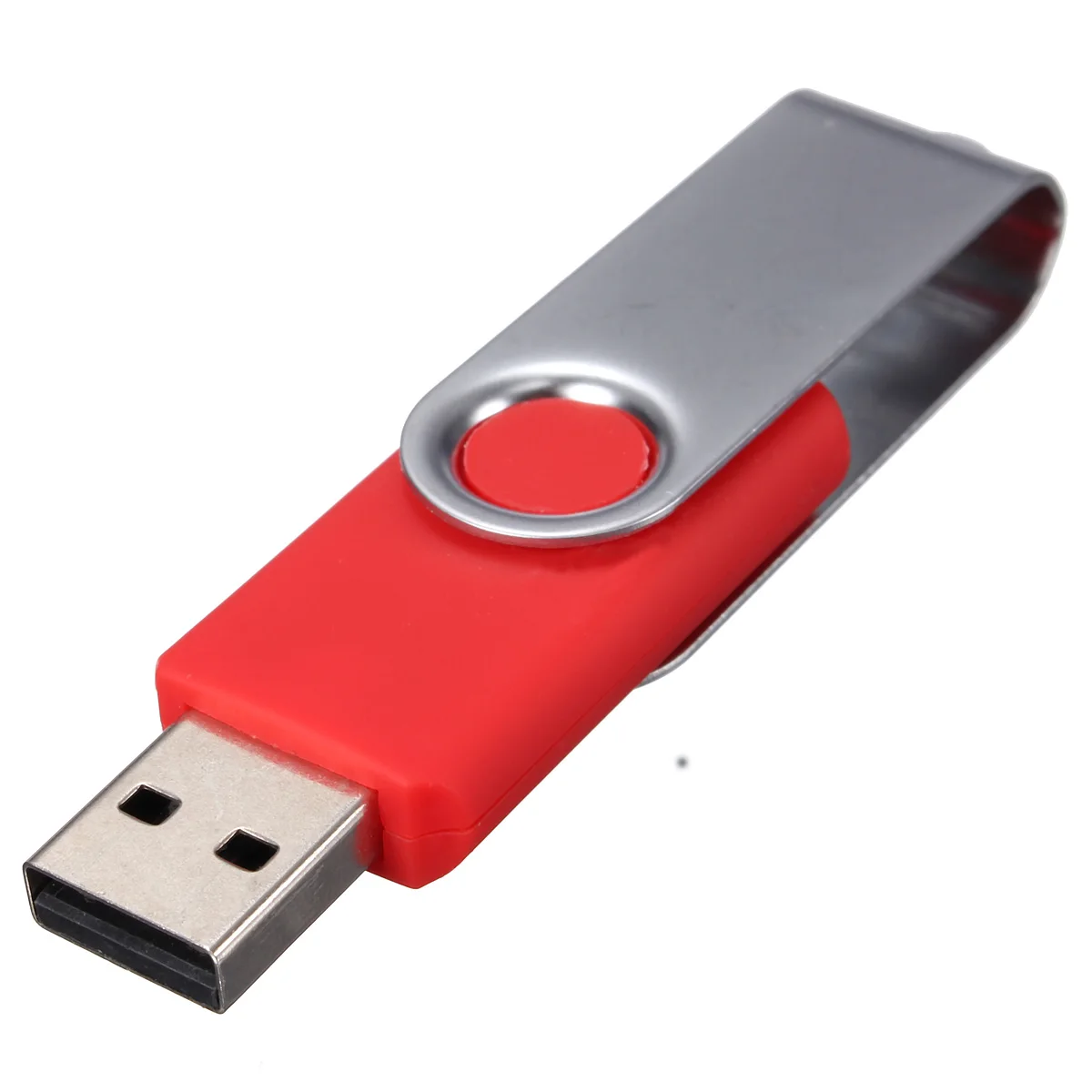 USB флеш-накопитель 64 Мб USB 2,0, флешка для смартфона, планшета, ПК, поворотная USB флеш-карта памяти, Подарочная флешка - Цвет: Красный