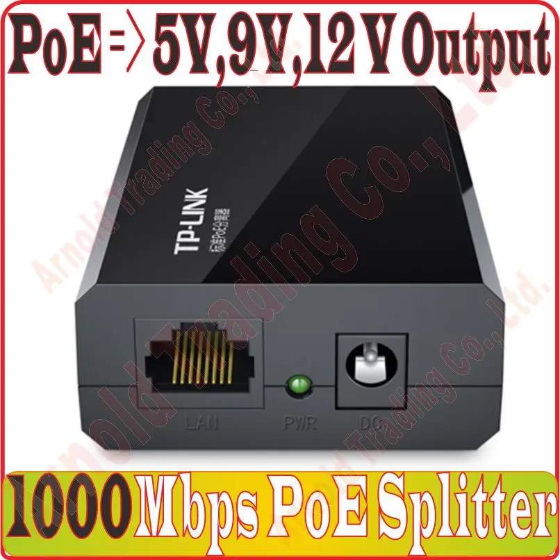 100 метров стандартный сепаратор POE IEEE802.3-AF модуль питания сетевой PoE 12 В/9 В/5 В