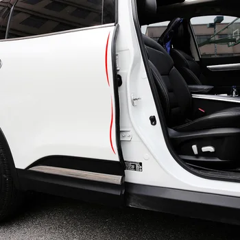 

Car Door Scratch Strip Protector Edge Guard Rubber Strips for Renault Koleos for Samsung QM6 2017 2018 Accessories