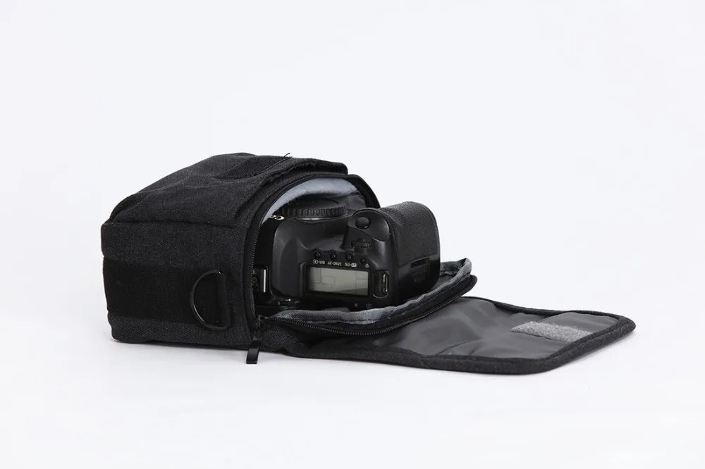 Брезентовая сумка для камеры чехол для цифровых зеркальных фотокамер Nikon Coolpix B700 B600 B500 L840 L830 L820 YI M1 Kodak S-1 samsung NX3300 NX3000 NX500 NX300 NX210