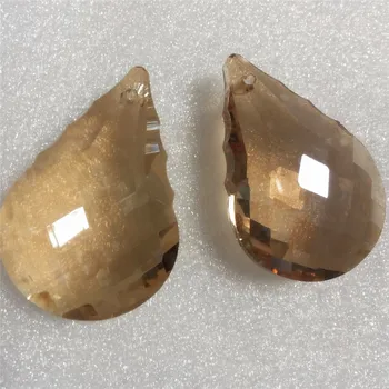 

Wholesale price,Free shipping 20pcs 38mm gold peach crystal chandelier pendant/crystal curtain pendants,crystal chandelier parts