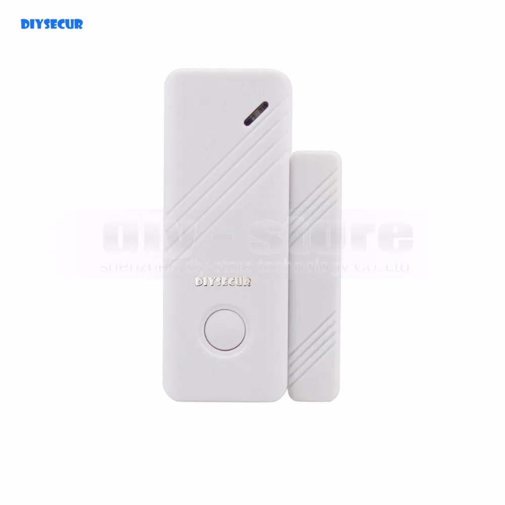 

DIYSECUR A5 2pcs Wireless 433Mhz Door Gap Sensor for Our Related Home Alarm Home Security System Magnetic sensor