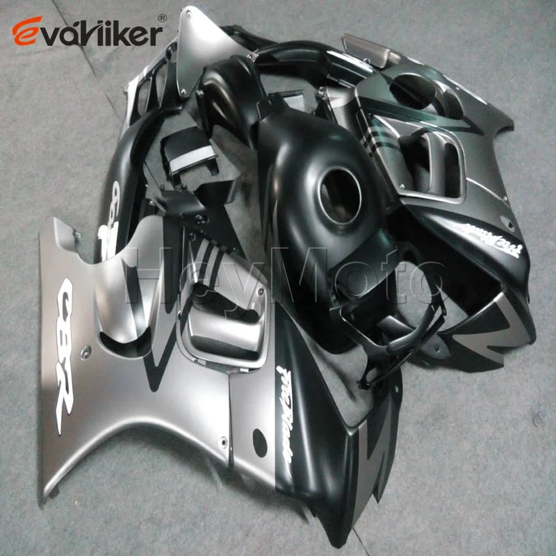 Капот мотоцикла на заказ для CBR600F2 1991-1994 CBR600 F2 91 92 93 94 ABS пластик мотоцикл fairingorder+ серебро пламя - Цвет: G