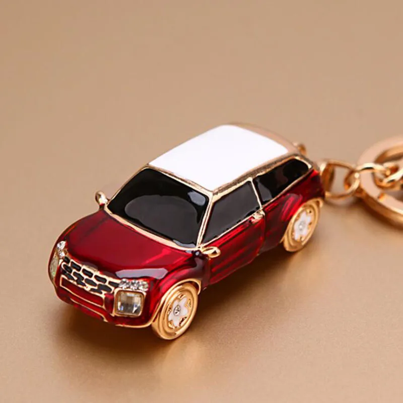 

Car Keychain Diamond-Encrusted Crystal Car Key Chain Car hanging Key Ring Jewelry Hangingbag Accessories Key Rings Pendant