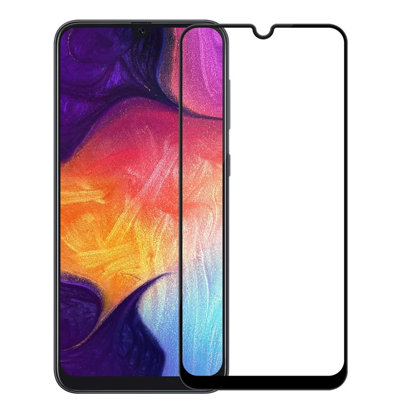 2 шт закаленное стекло для Samsung Galaxy A50 A30 A40 9H Защита экрана A70 A10 A20 на 2019 защитная