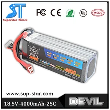 Происхождения дьявол 18,5 v 4000mAh 25c литиевая батарея Квадрокоптер