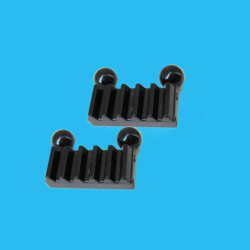 

10Pcs/Lot Parts Technic Gear Rack 1 x 2 with Ball Joints Building Blocks MOC Brick Parts Educational Creative DIY Toys For Kids