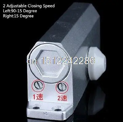 Automatic Hydraulic Arm Door Closer Stopper Mechanical Speed Control Up to 45KG