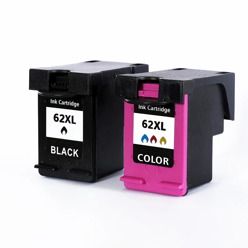 

62XL Refilled Ink Cartridge Replacement for HP 62 XL cartridge for HP Envy 5640 OfficeJet 200 5540 5740 5542 7640 printers