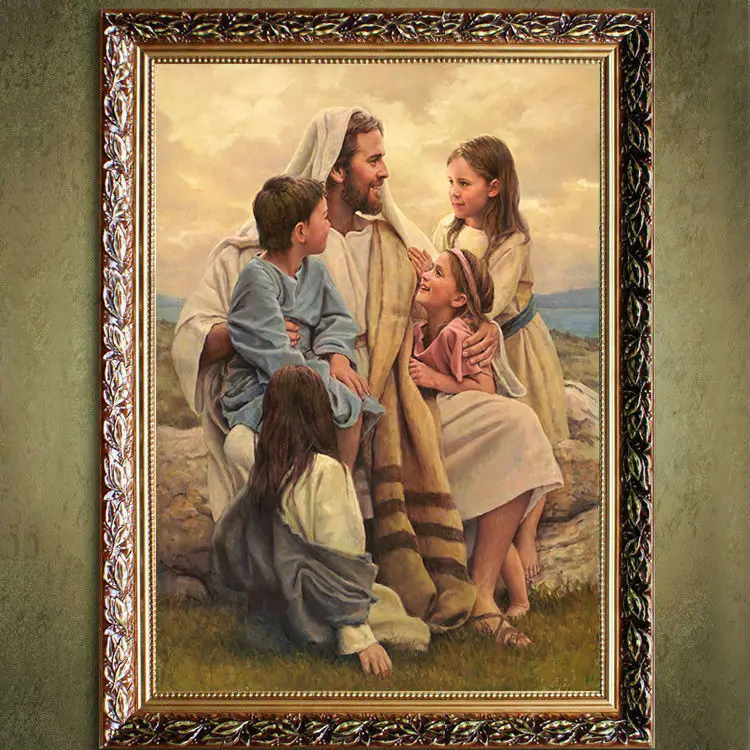 

HD Print Jesus Save Us Painting on canvas art print home deco wall art picture living room decor painting