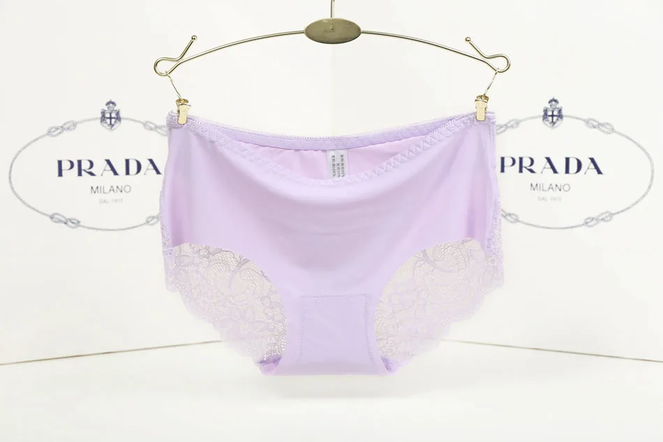 Women Sexy Lace Briefs Fabric Ultra-thin Comfort Underwear Seamless Panties for Women Underpants Cotton Lingerie Knickers  43