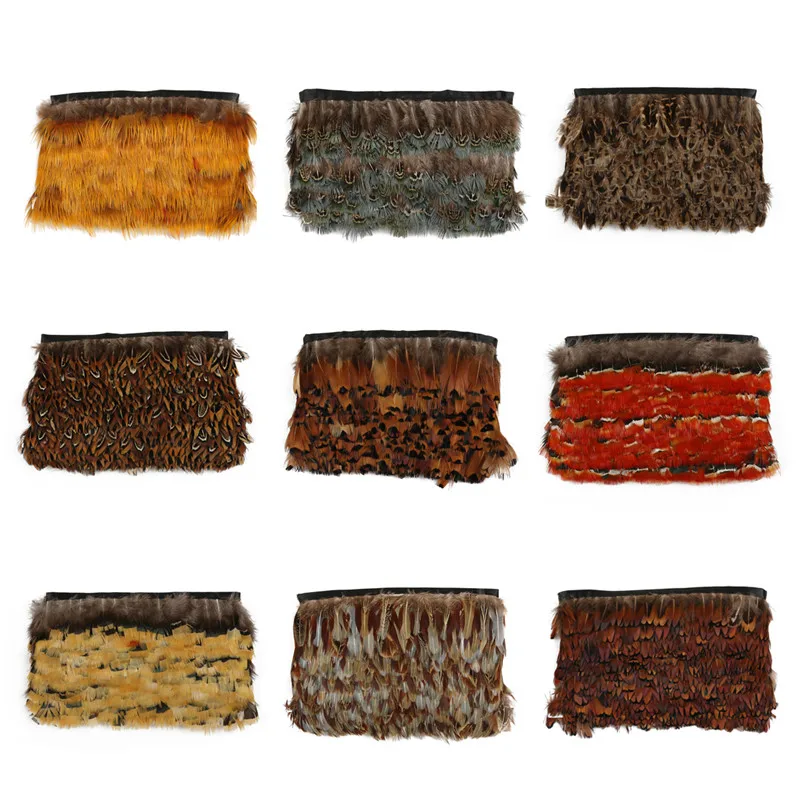 

1M/lot Approx 4-6cm Chicken Feather Lace For Making Clothing Shoes Arts Crafts Sewing/DIY Apparel Sewing Fabric Feather DIY