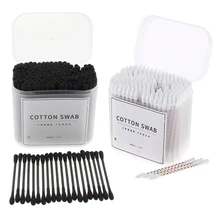 400 шт одноразовые ватные тампоны аппликаторы для макияжа w/крепкая ручка