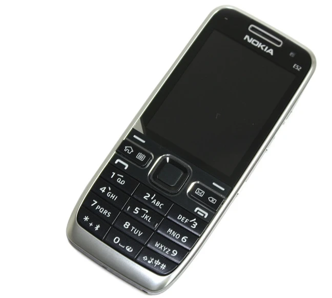 Nokia E52 мобильный телефон камера 3.2MP Bluetooth wifi gps разблокированный E52 сотовый телефон Поддержка Арабский Русский Клавиатура