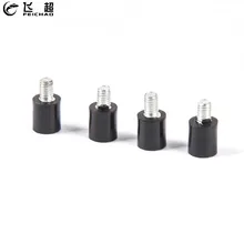 4 pcs M3 Controlador de Vôo Anti-Vibração De Montagem Parafusos Fixos VD Borracha Pilar Para CC3D FC Corridas de FPV Quadcopter zangão