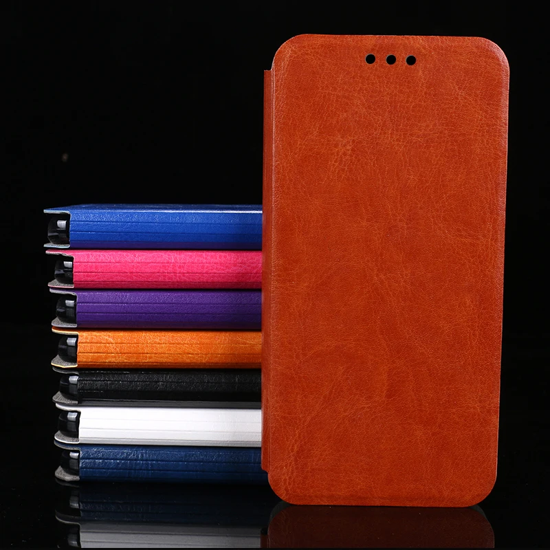 

For coque Wileyfox Spark case 5" Leather & silicone Flip capa For Wileyfox Spark Plus cover Fundas Phones Back skin stand pouch