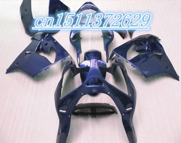 Dor-For KAWASAKI ZX9R NINJA 2002-2003 Body F18111 ZX-9R ZX 9R 9 R 02 03 ZX9 2002 2003 Fairing Kit Glossy blue | Автомобили и