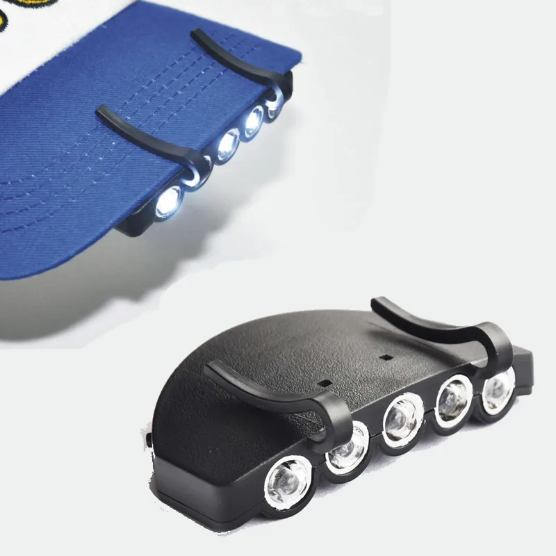

New Mini Portable Safety Cap Light Headlamp For Work Safety Helmet Cap Accessories Fishing Working Reading Hiking Light