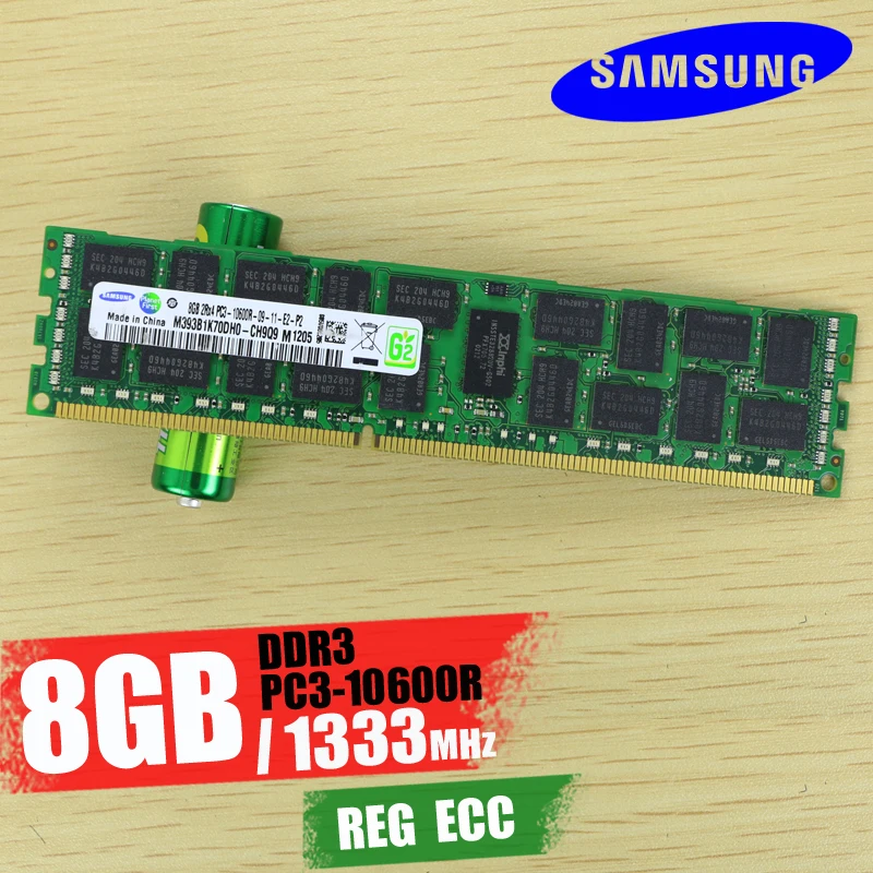 Samsung 32GB 16GB 1333//1600//1866MHZ PC3 1866Mhz ECC Registered Server Memory Ram