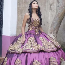 Фиолетовый Quinceanera Платья Милая Кристалл сатин Бальное платье quinceanera платья vestidos de 15 anos Сладкий 16 Платья