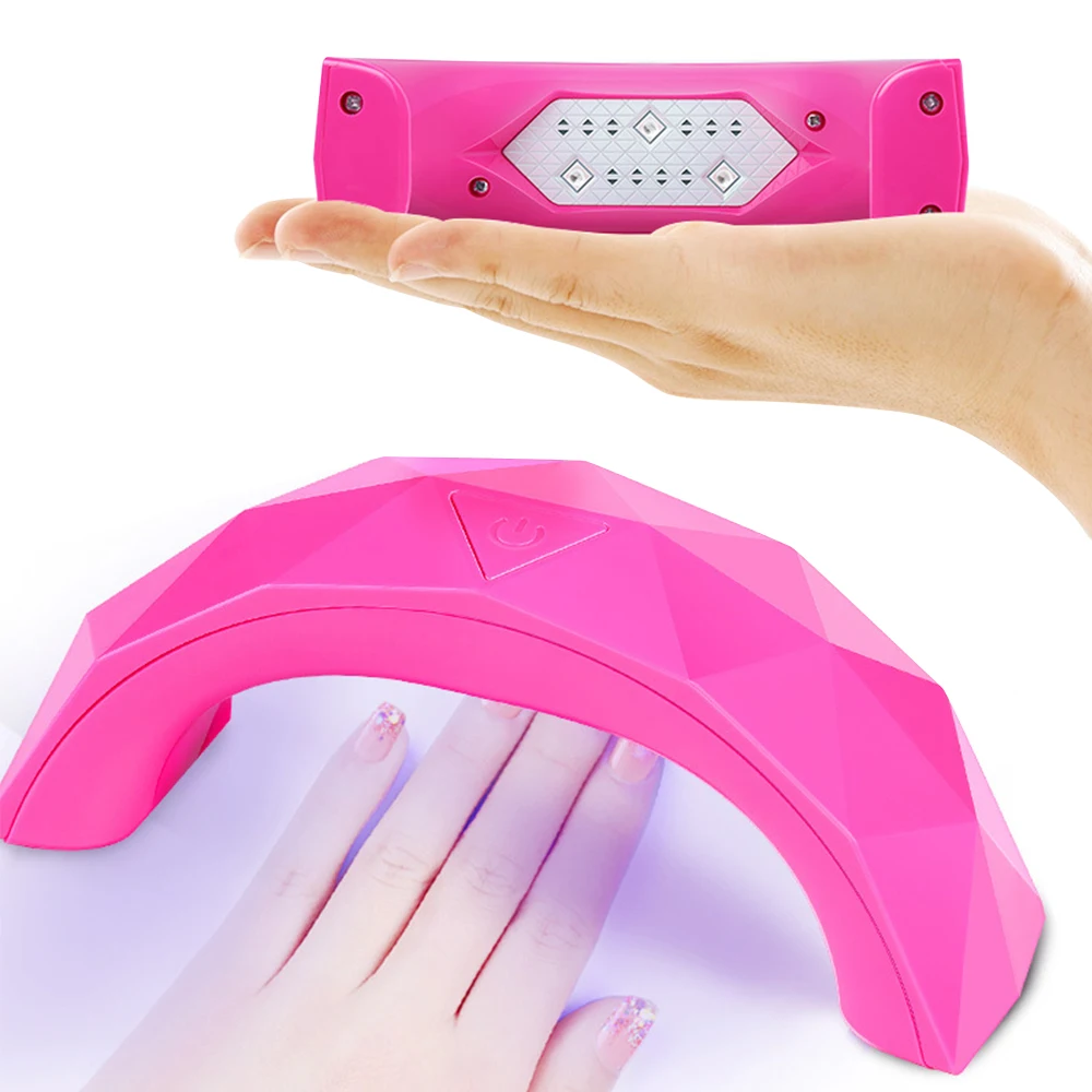 

Mini Nail Dryer 9W LED UV Lamp For Manicure Portable USB Nail Dryer for UV Gel Nail Polish Dryer Manicure Curing Lamp Drying