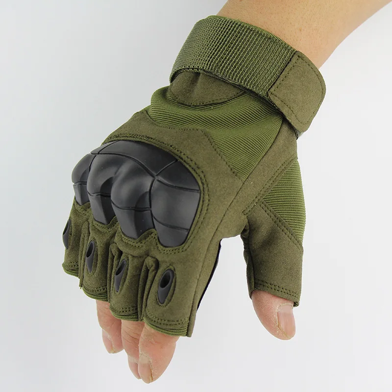 Military Tactical Fingerless Gloves Army Bicycle Airsoft Special Forces