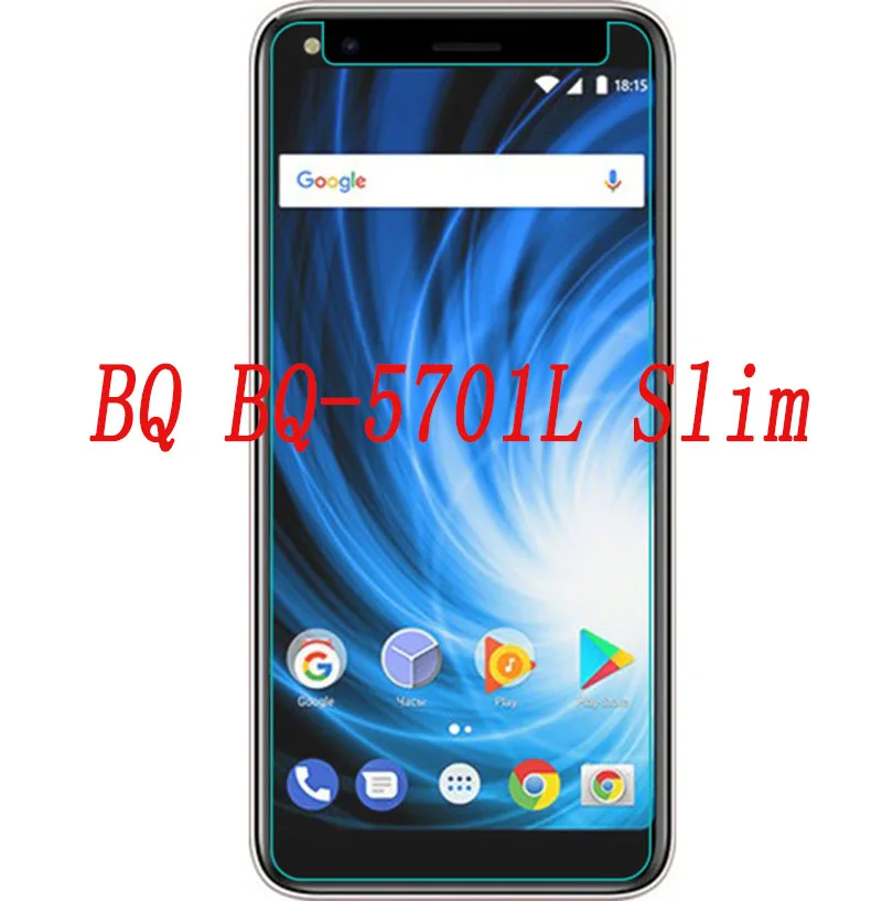Smartphone Tempered Glass  for BQ BQ-5701L Slim 5701L 9H Explosion-proof Protective Film Screen Protector cover phone