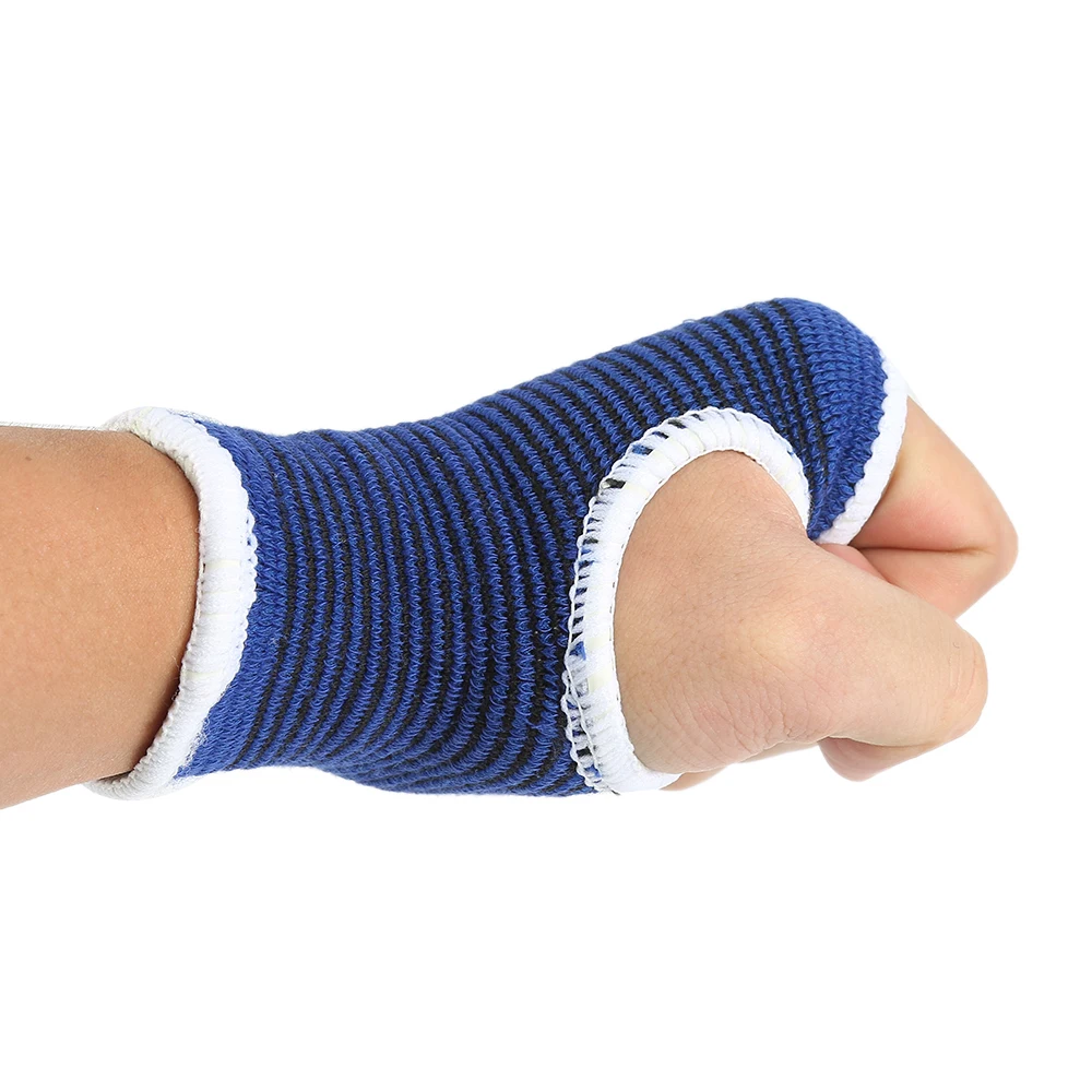 Best Sport Unisexs Wrist BandageBlue Fitness Accessories Medium
