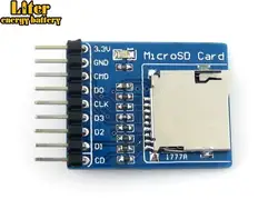 Плата запоминающего устройства Micro SD плата памяти Micro SD Модуль макетная плата поддерживает SDIO SPI интерфейсы
