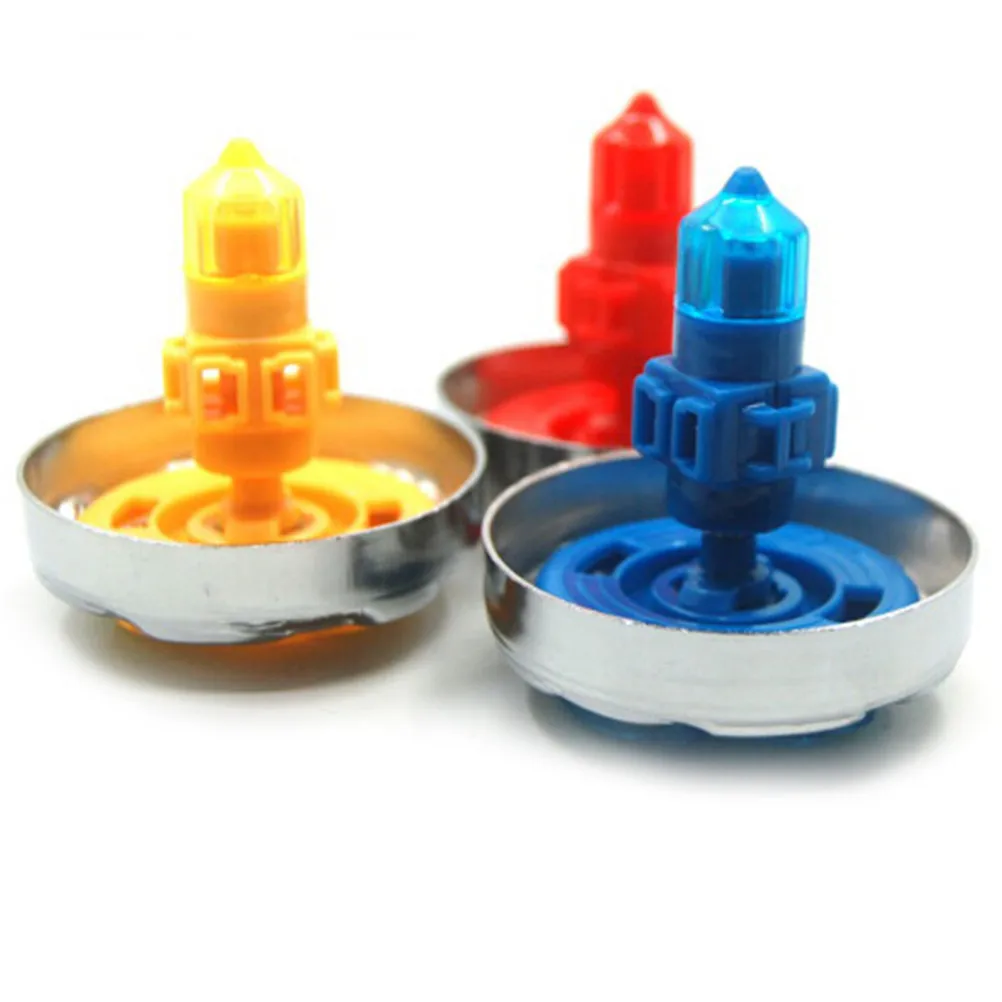 Right Left Rotating Metal Plating Novelty Gift Gyroscope Magic 3D Gyro