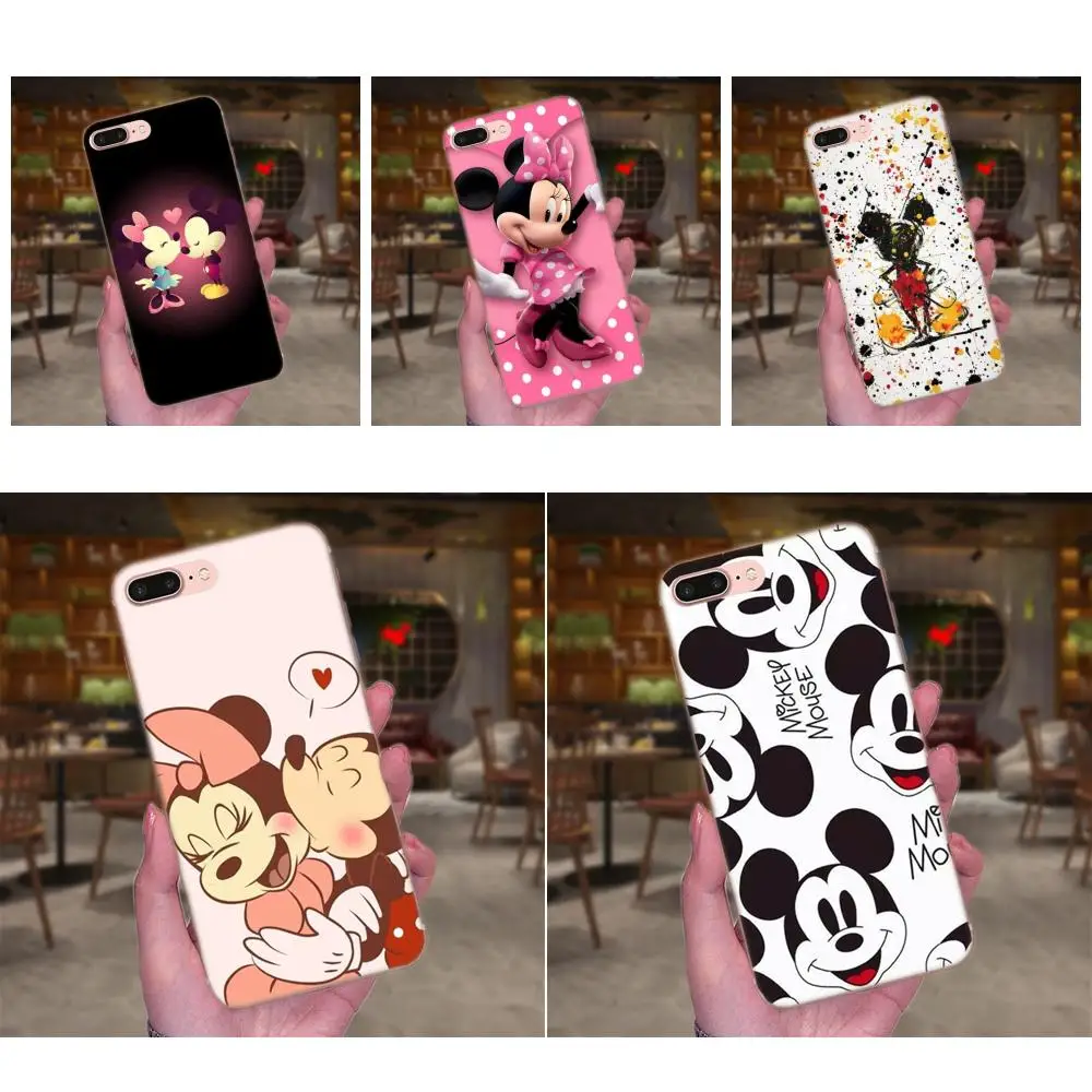

Beauty Kissing Mickey Minnie Mouse Diy For Apple iPhone 4 4S 5 5C 5S SE 6 6S 7 8 Plus X XS Max XR Luxury Fashion Phone Case
