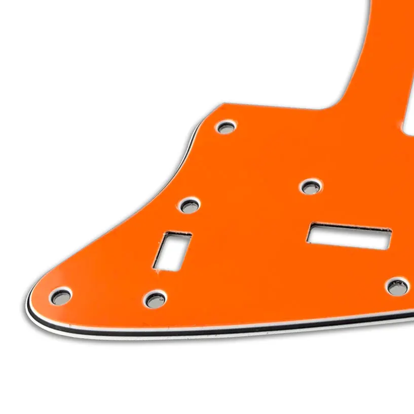 Pleroo Custom Guitar Parts- For USA\Mexico Fd Jazzmaster style Guitar pickguard With PAF Humbucker Scratch Plate Replacement
