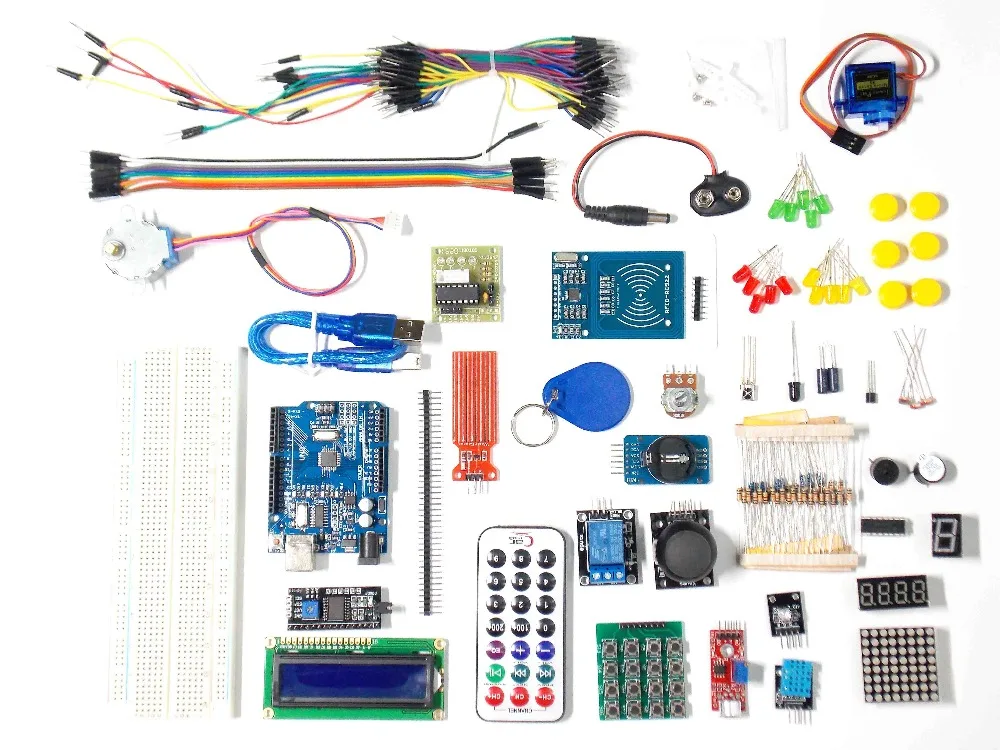 

UNO R3 KIT Upgraded version of the Starter Kit the RFID learn Suite LCD 1602 kit